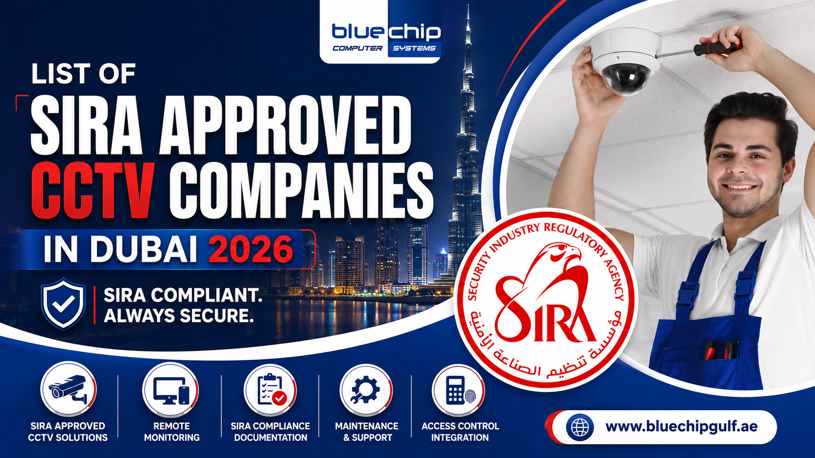 SIRA Approved CCTV Companies List 2026