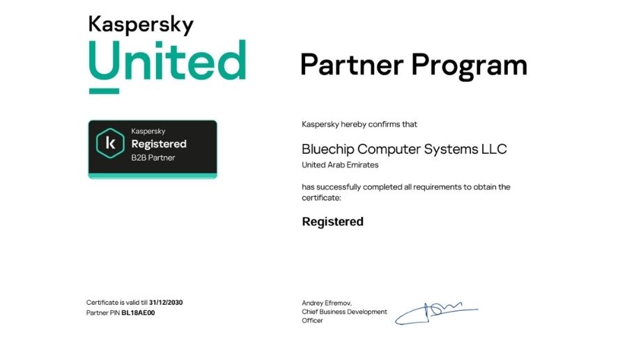 Kaspersky Certification