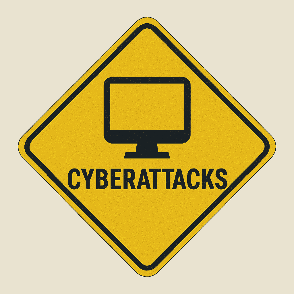 Cyberattack Sign