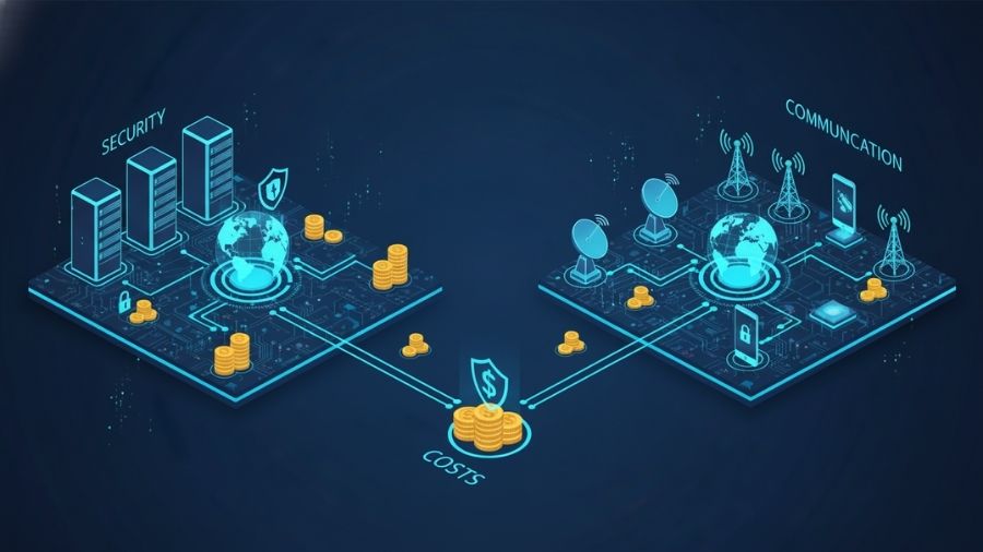 Essential Security and Communication Costs