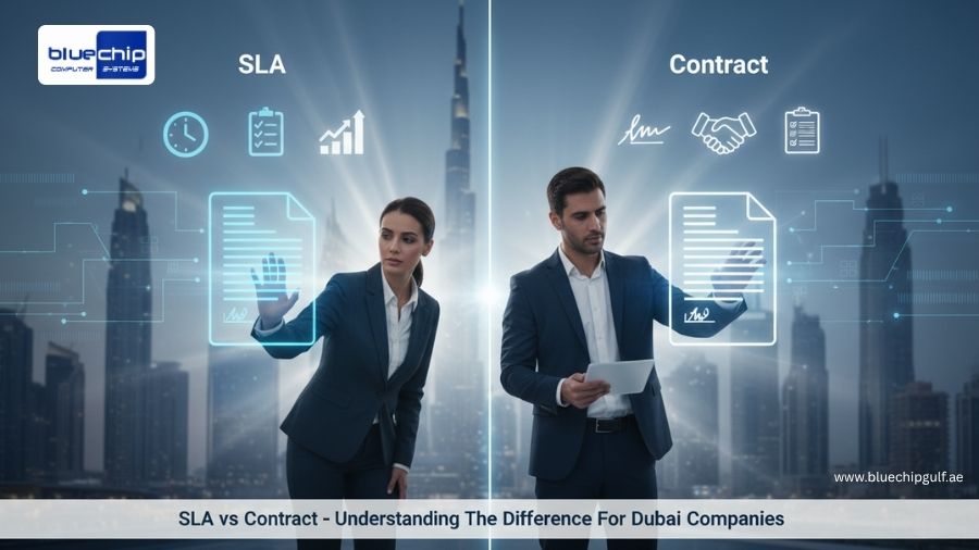 SLA vs Contract – Understanding The Difference For Dubai Companies