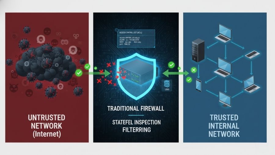 What is a Traditional Firewall