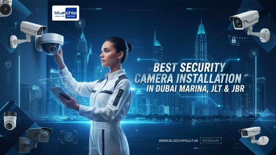 Best Security Camera Installation In Dubai Marina, JLT & JBR