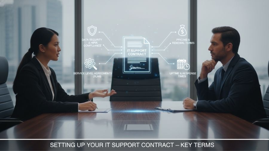 Setting Up Your IT Support Contract – Key Terms