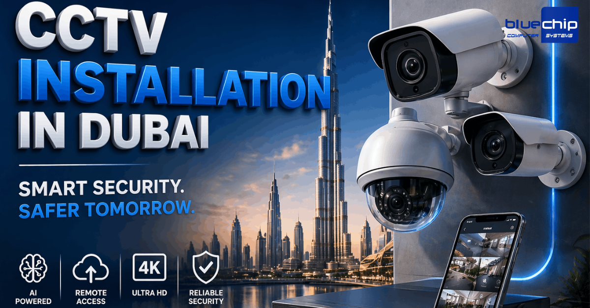 Smart CCTV Installation in Dubai